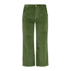 s.Oliver Red Label Regular: Culotte in corduroy quality - green (7834)