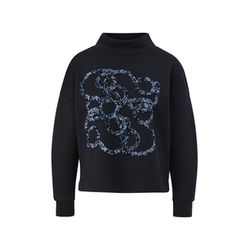 s.Oliver Black Label Sweatshirt with sequin pattern  - black (99D4)