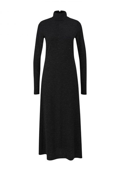s.Oliver Red Label Longue robe à effet scintillant - noir (9999)