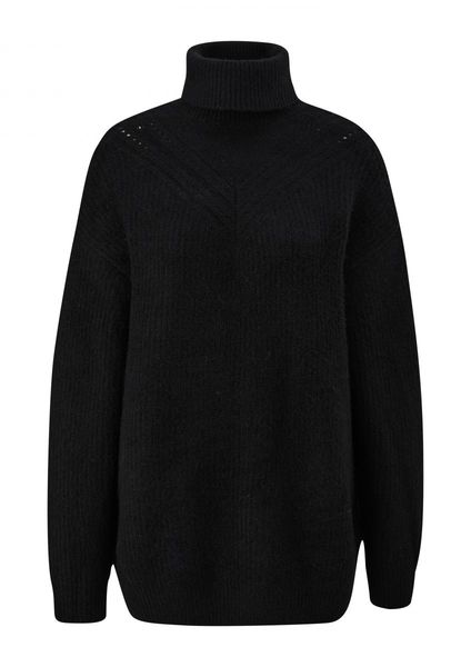 Black sale woolen jumper