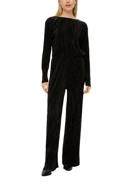 s.Oliver Red Label Jumpsuit with pleats  - black (9999)