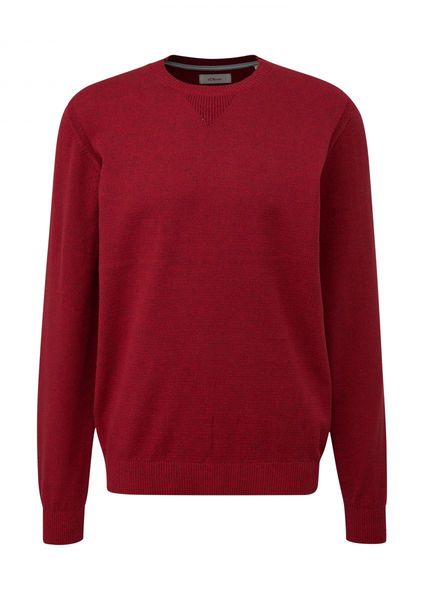 s.Oliver Red Label Knitted jumper in effect yarn   - red (39X1)