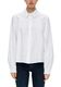 Q/S designed by Cotton shirt blouse   - white (0200)