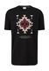 s.Oliver Red Label T-shirt with flame yarn structure   - black (99D1)