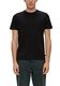 Q/S designed by T-shirt with layering crew neck   - black (99L0)