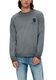 Q/S designed by Long sleeve top with appliqués   - gray (99D0)