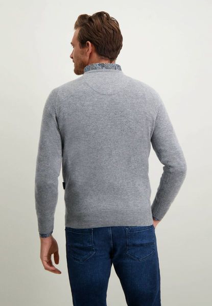 State of Art Pullover mit V-Ausschnitt - grau (9200)