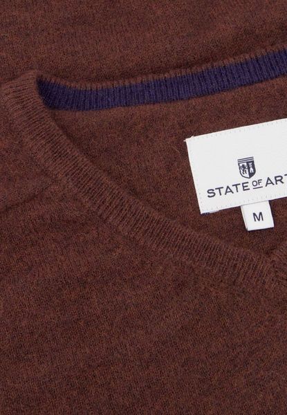 State of Art V-neck sweater - red (2900)