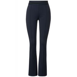 Street One Bootcut Skinny Fit Trousers - blue (11238)