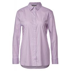 Street One Striped office blouse - purple (35289)