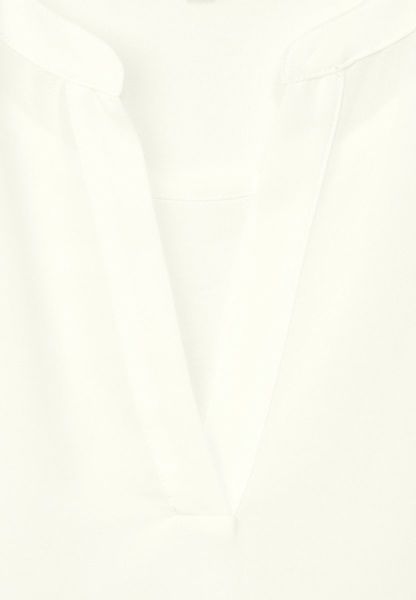 Street One Chemise à manches longues en mousseline - blanc (10108)