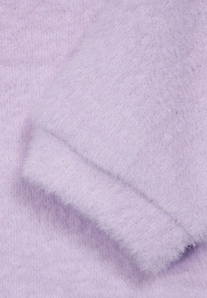 Street One Soft fluffy u-boat shirt - purple (15289)