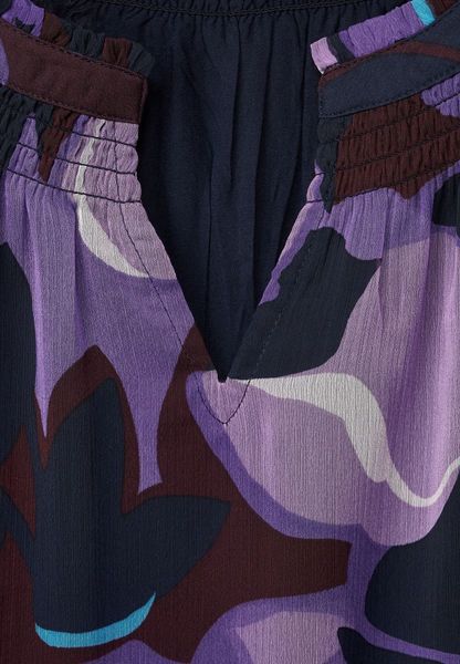 Street One Robe en mousseline de soie - violet (35181)