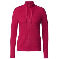Cecil Cardigan avec fermeture éclair - rose (15394)