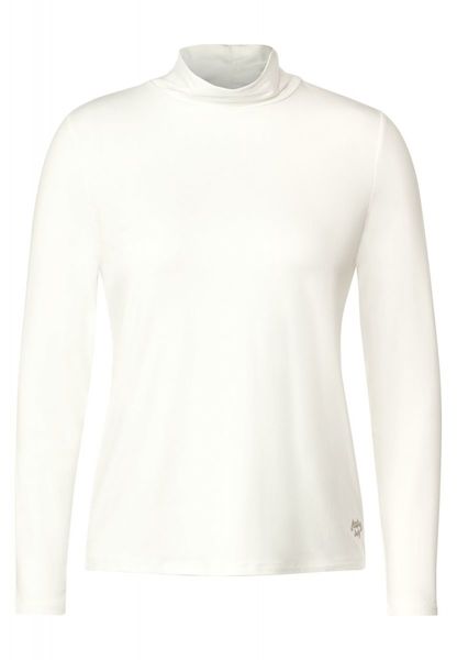 Cecil T-shirt à col haut - blanc (13474)