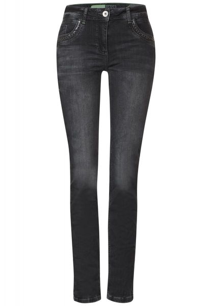 Cecil Casual Fit Jeans - Scarlett - black (10234)
