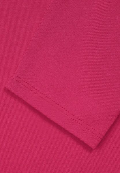 Cecil T-shirt à col haut - rose (15068)