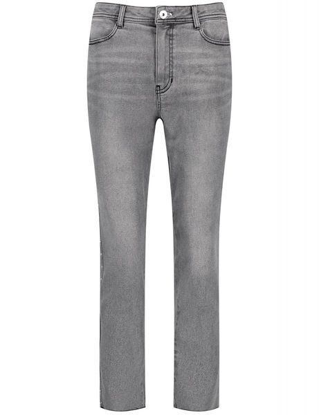 Taifun Shortened jeans - gray (02969)