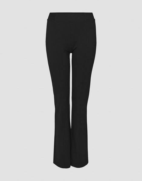 Opus Pantalon évasé - Erja solid - noir (900)