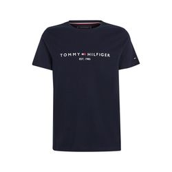 Tommy Hilfiger Shirt with logo print - blue (403)