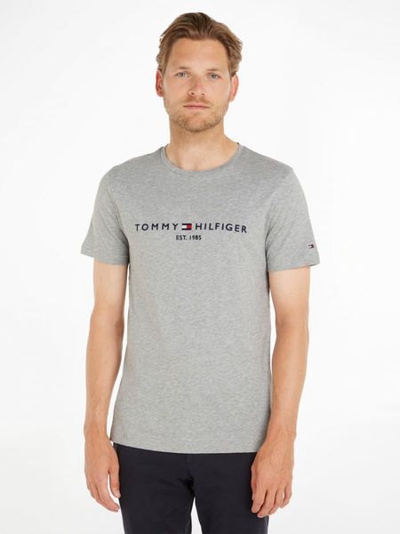 Tommy Hilfiger Shirt avec impression du logo - gris (501)