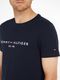 Tommy Hilfiger Shirt mit Logoprint - blau (403)