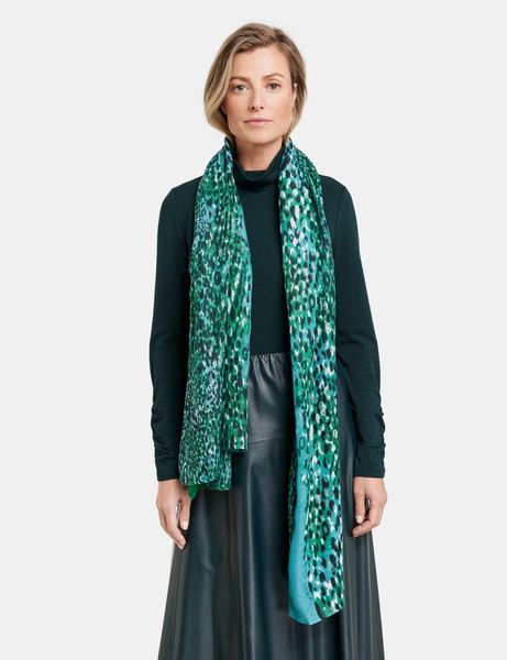 Gerry Weber Collection Scarf with all-over pattern - green (05059)