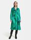 Gerry Weber Collection Gemustertes Kleid mit Kragen  - grün (05058)