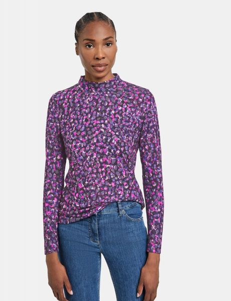 Gerry Weber Edition Patterned long sleeve shirt - pink (03038)