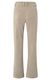 Yaya Velour's pants with flared legs - beige (99279)