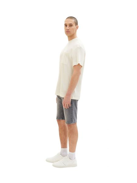 Tom Tailor Denim Regular denim shorts - gray (10218)