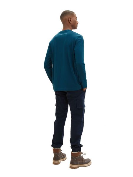 Tom Tailor T-shirt à manches longues en coton bio - vert (21179)