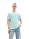 Tom Tailor Denim T-Shirt mit Print - blau (30655)