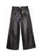 Tom Tailor Faux leather trousers - black (14482)