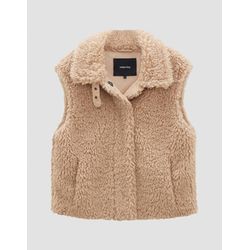 someday Fur vest - Vairy - beige (2100)