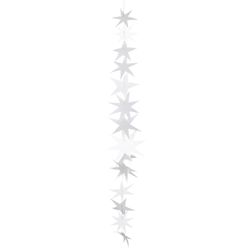 Räder Collier en forme d'essaim d'étoiles (80cm) - blanc (0)