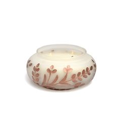Paddywax Frosted Glass candle - beige (00)