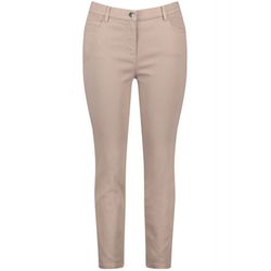 Samoon Jeans unifarben - beige (09320)