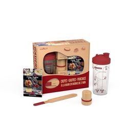 Cookut Pancake and waffle set  - red/brown (Rouge)