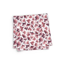 Mr. Célestin Pocket square - Icho - white/red/brown (Old Pink )