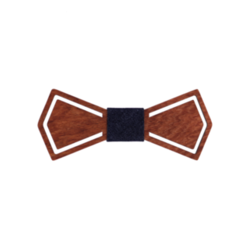 Mr. Célestin Bow tie - Auckland - brown (PADOUK)