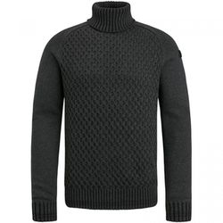 PME Legend Structured turtleneck sweater - gray (Grey)