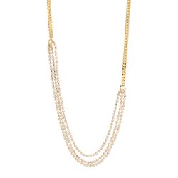 Pilgrim Crystal necklace - Blink - gold (GOLD)