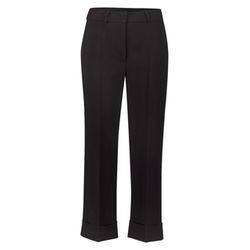 Zero Pantalon à revers - noir (9105)