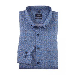 Olymp Modern fit: Shirt - blue (13)