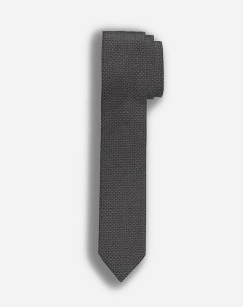 Olymp Tie Super Slim 5 Cm - gray (67)