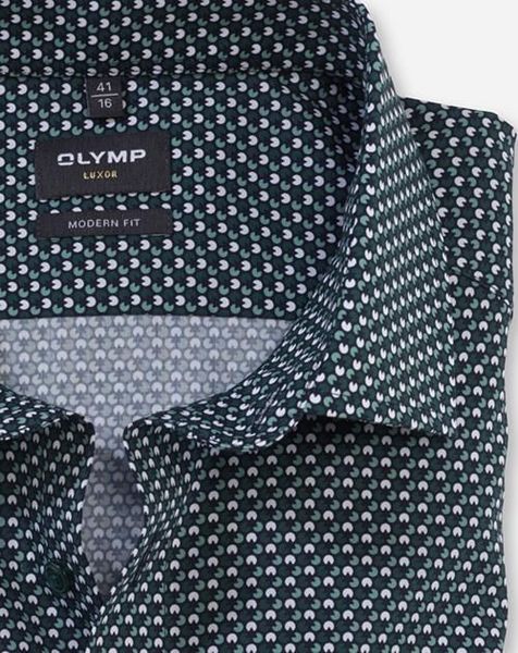Olymp Modern fit: Shirt - green (45)