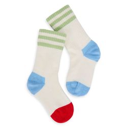 Hello Hossy Socks - Mini Creamy  - blue/beige (00)