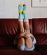 Hello Hossy Socken - Mini Azur  - pink/gelb/blau (00)