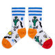 Hello Hossy Socks - Mexico - white/orange/blue (00)